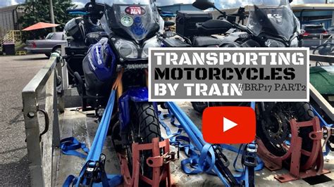 motorcycle transport by train charges.